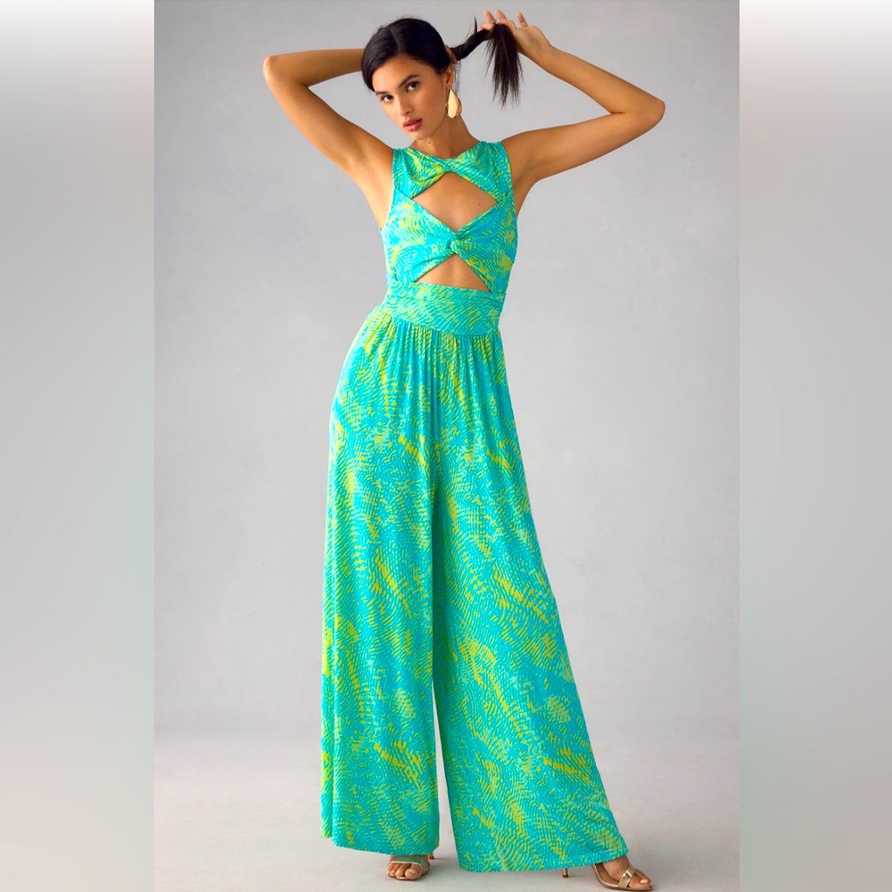 New Anthropologie Tracy Reese Twist Jumpsuit